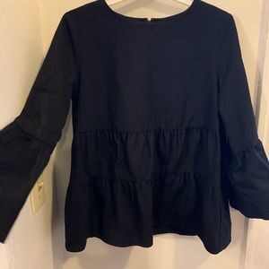 COS Tiered/Layered Wool Top